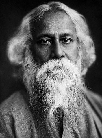 Rabindranath Tagore | The India A portrait of Rabindranath Tagore, a celebrated Bengali poet and Indian writer.